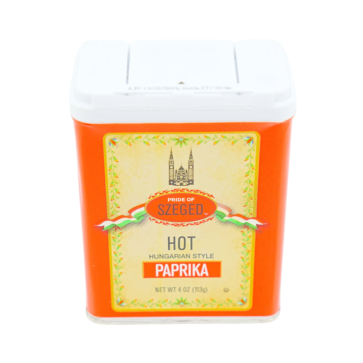 Szeged Hot Paprika Spice 4 oz Tin