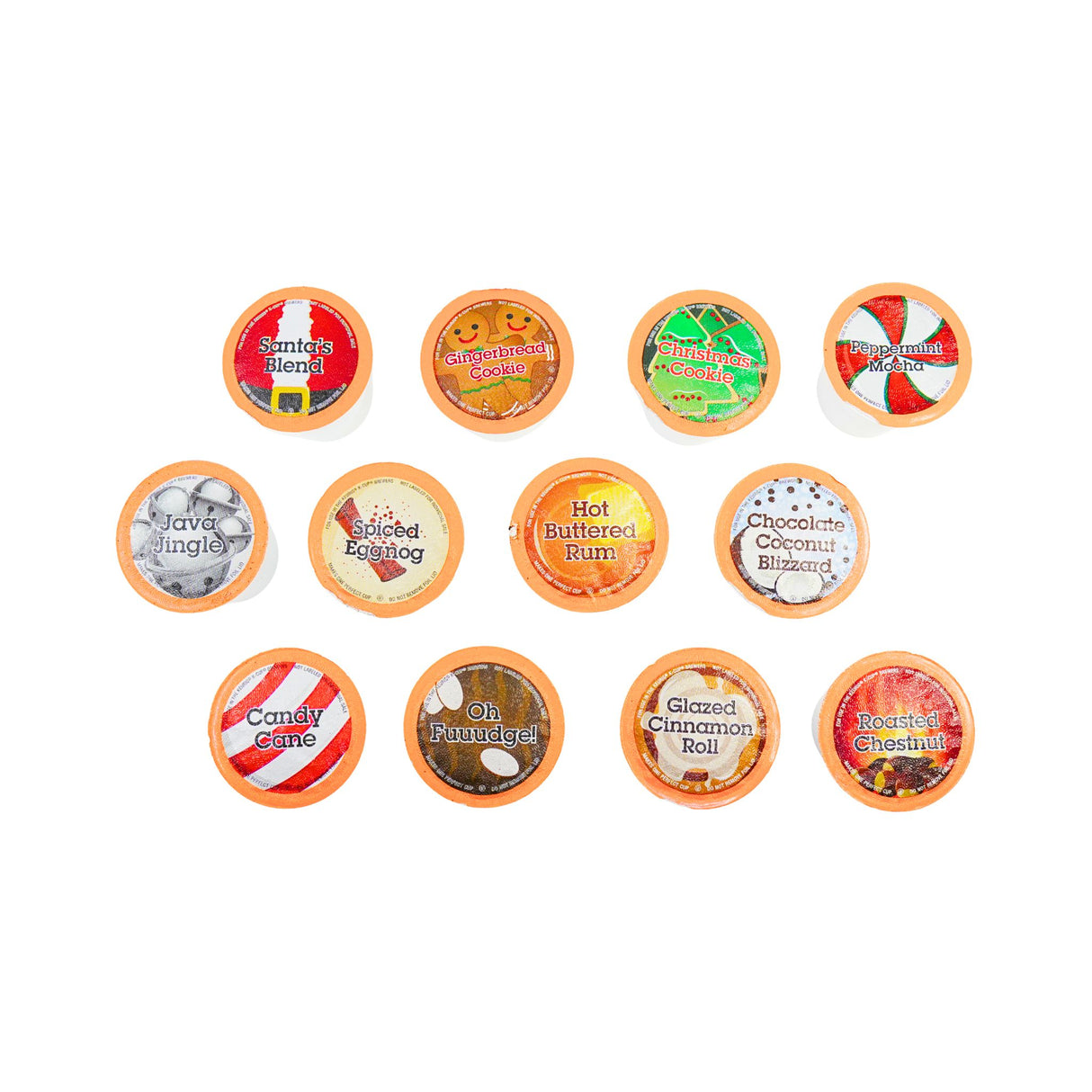 Sleepy Bear 12 Coffees of Christmas Variety Pack - K cups