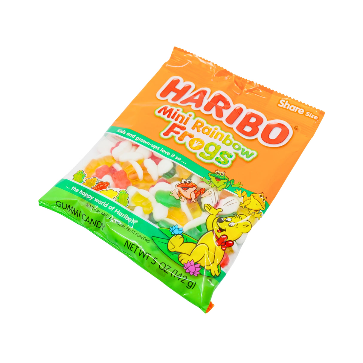 Haribo Mini Rainbow Frogs 5oz Bags