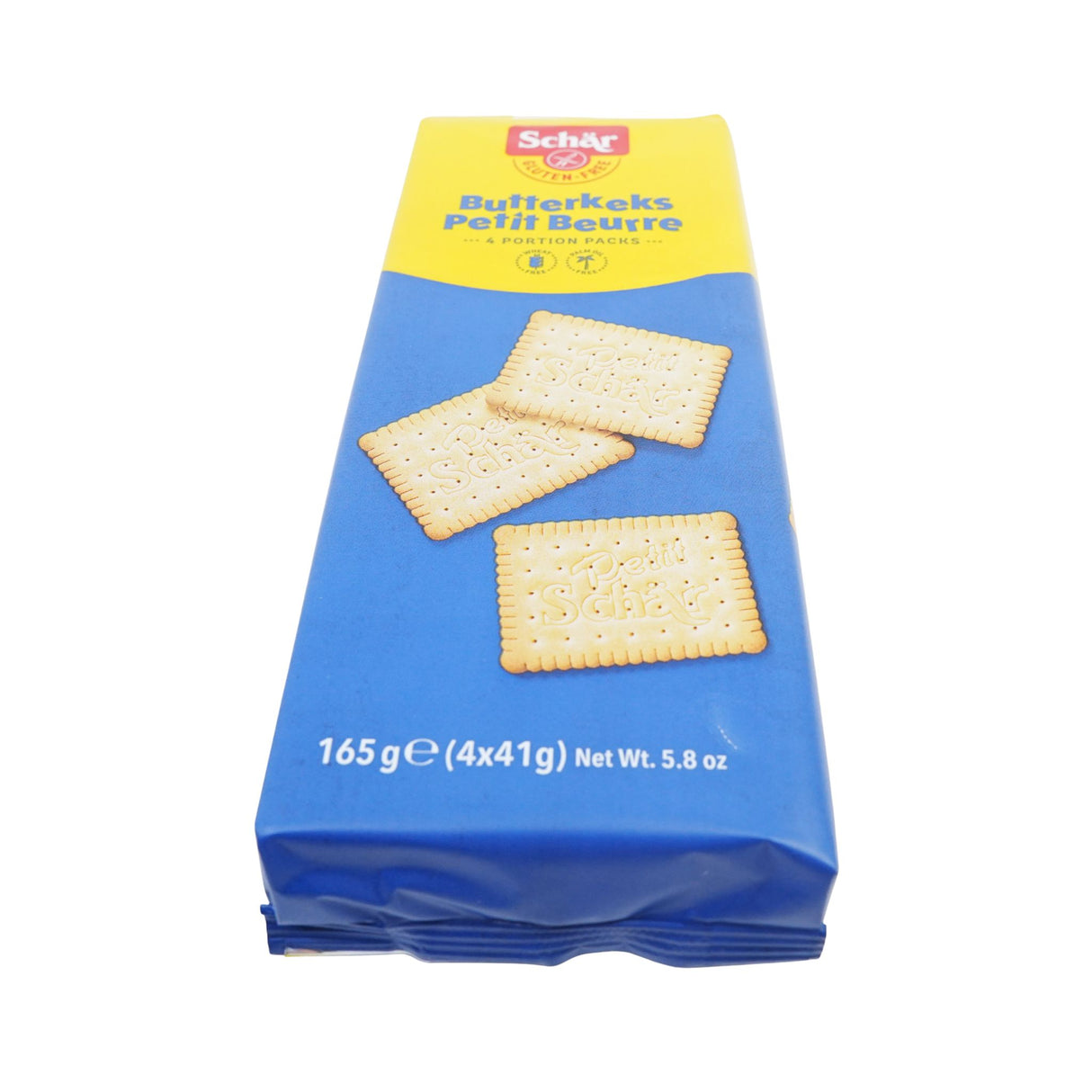 Schar Gluten Free Butterkeks Petit Beurre Cookies165 gram 5.8 oz