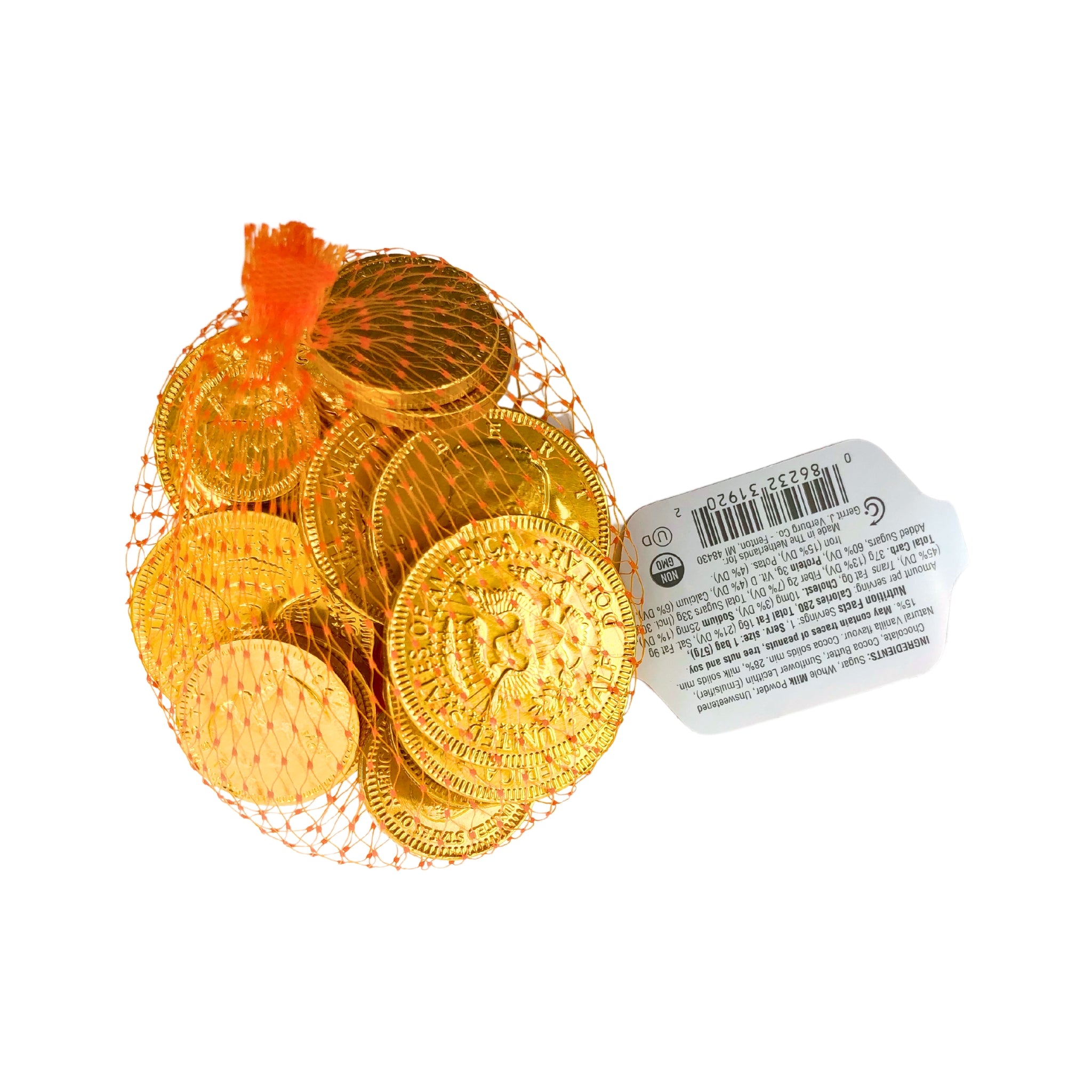 Fort Knox Gold Coins Mesh Bag 2 oz – Peters Gourmet Market