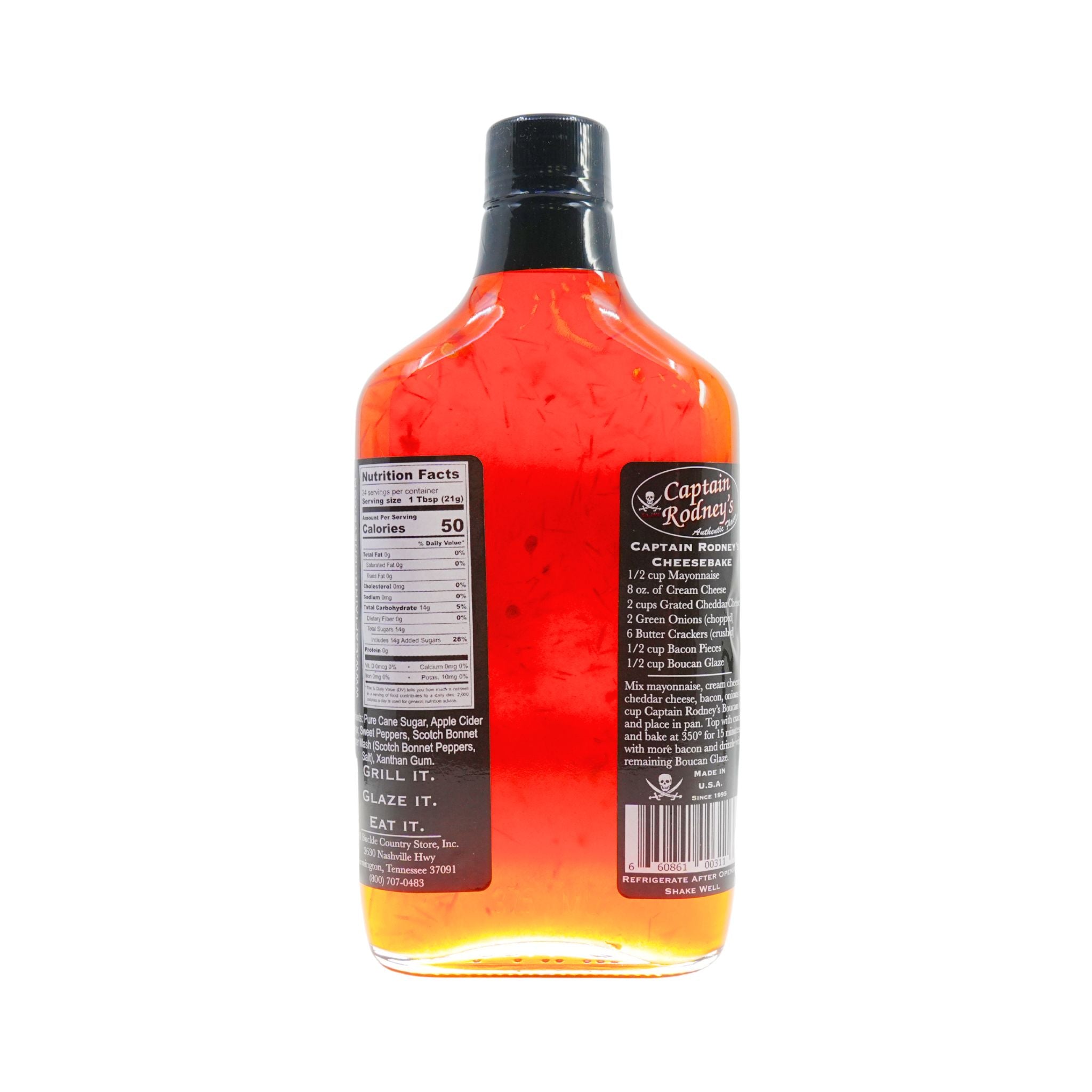 Captain Rodney Original Boucan Glaze 18 oz Bottle – Peters Gourmet