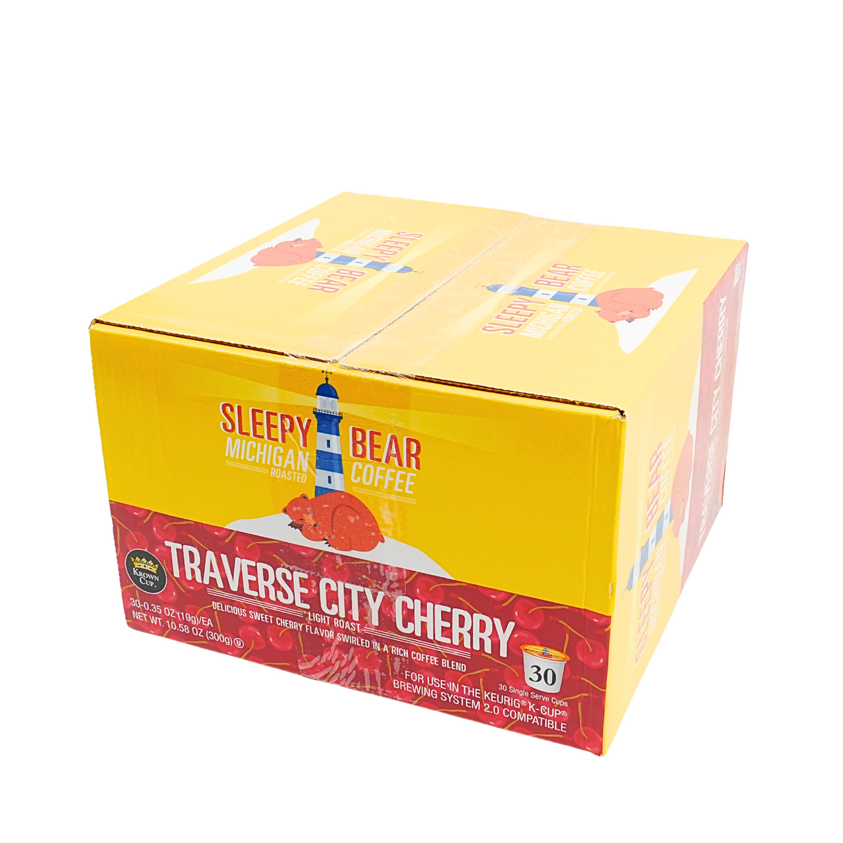 Sleepy Bear Traverse City Cherry Coffee 30 ct K CUP
