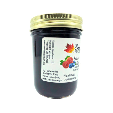 Doodles Triple Berry Jam 10 oz