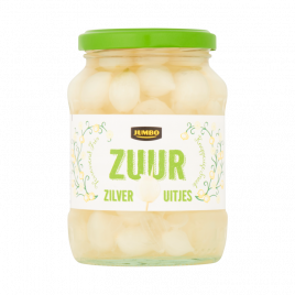 Jumbo  Silverskin Sour Onions 13 oz