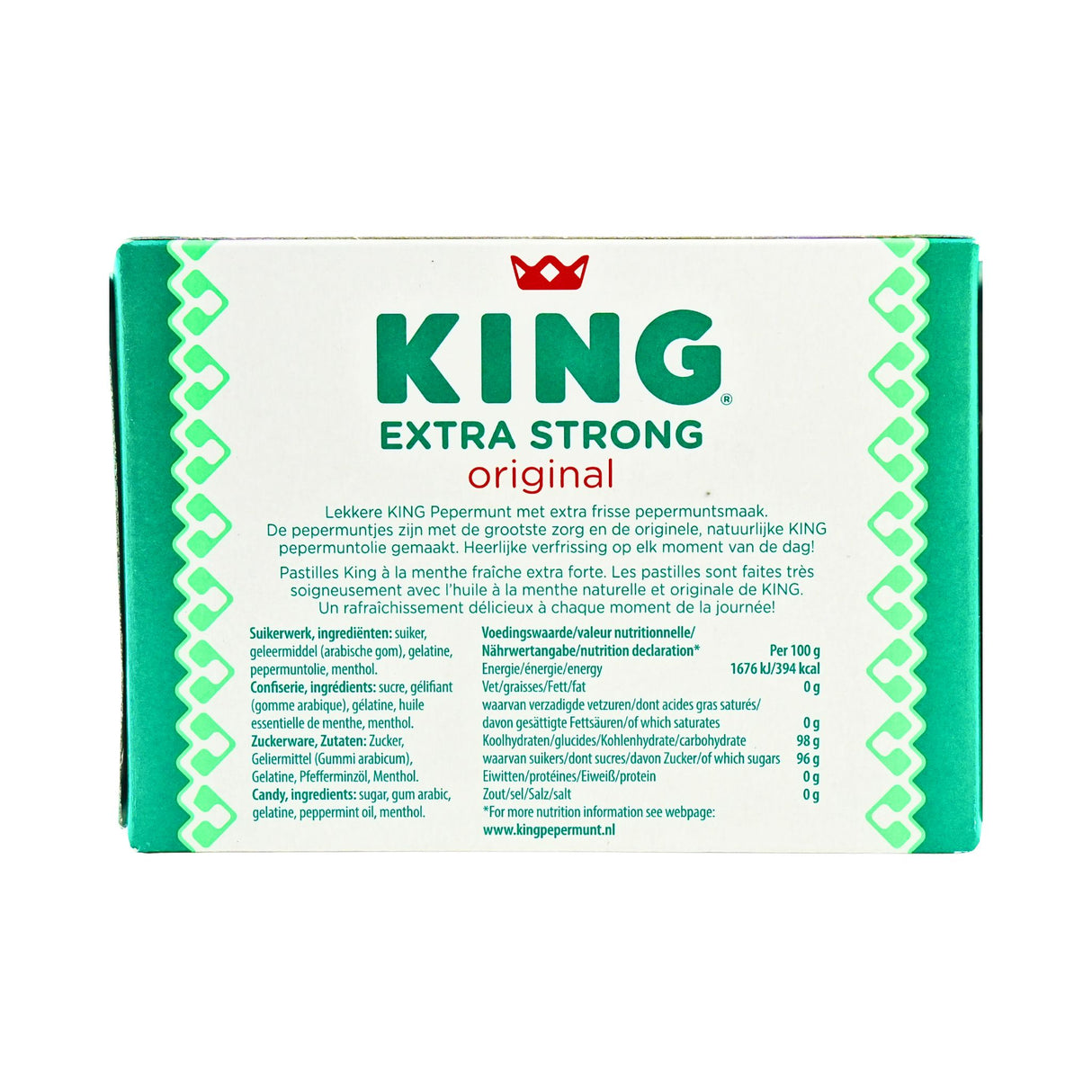 King EXTRA STRONG Peppermint 4 roll  PACK