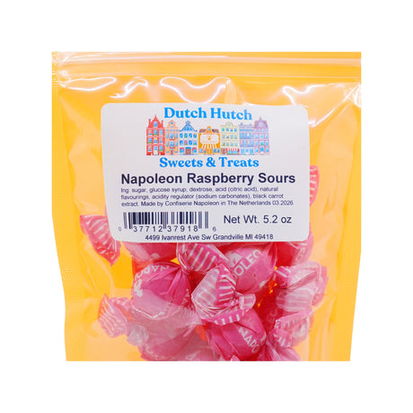 Dutch Hutch Napoleon Raspberry Sours 5.2 oz bag
