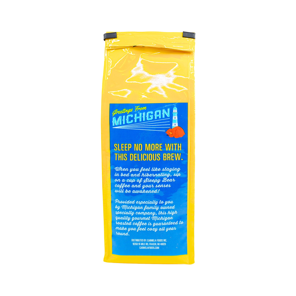 Sleepy Bear Mackinaw Fudge Ground Coffee 16oz