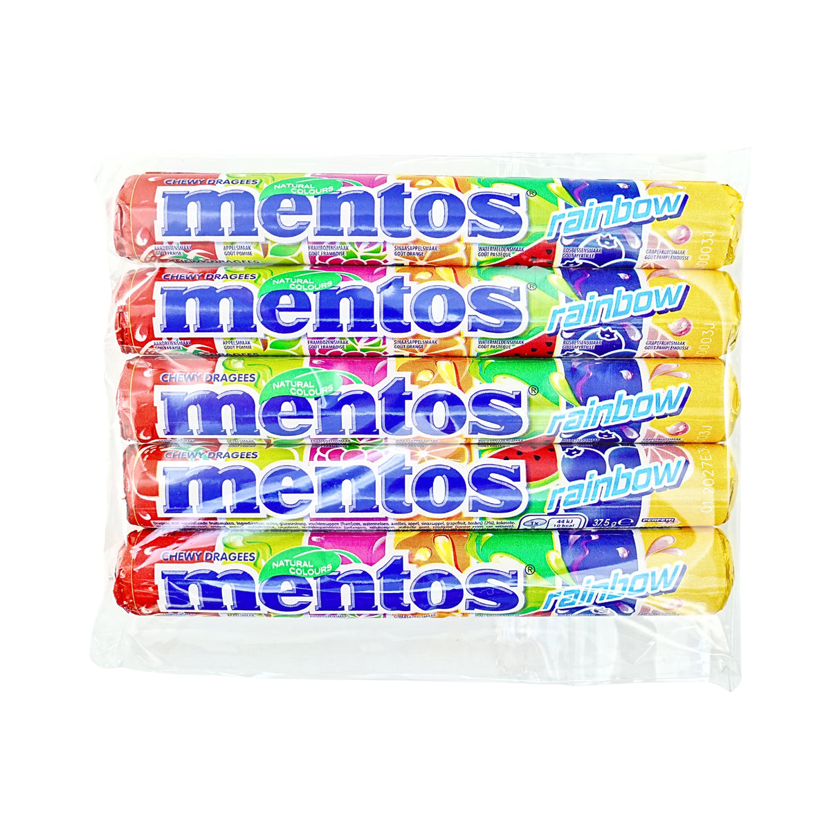 Mentos 5 pack Rainbow