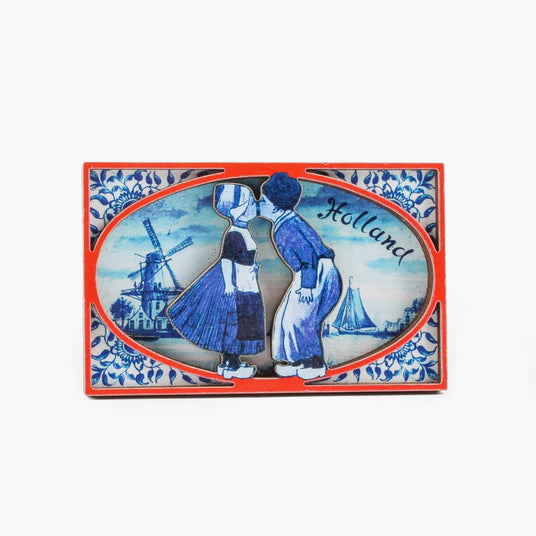 Magnet Kissing Couple  MDF