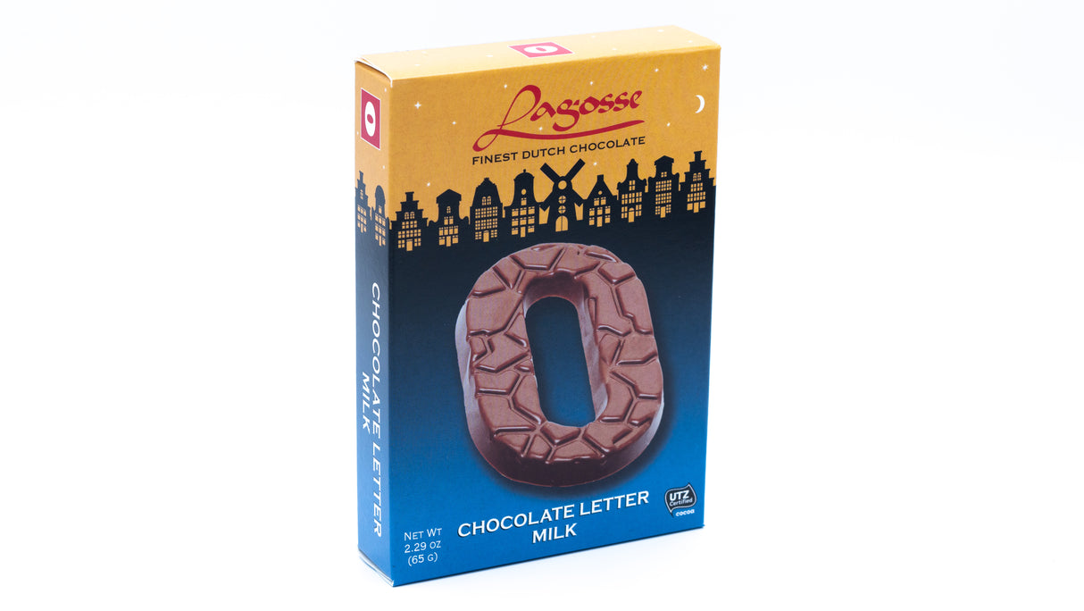 Lagosse Milk O Small Letter 2.3 Oz