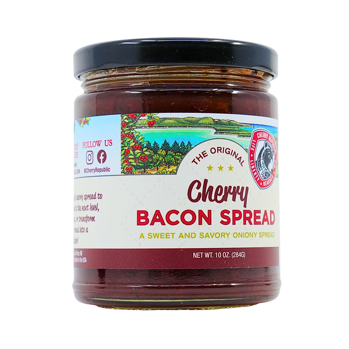 Cherry Republic Cherry Bacon Spread 10 oz Jar
