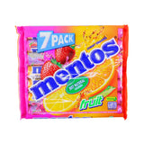 Mentos Mixed Fruit Rolls 7 Pack