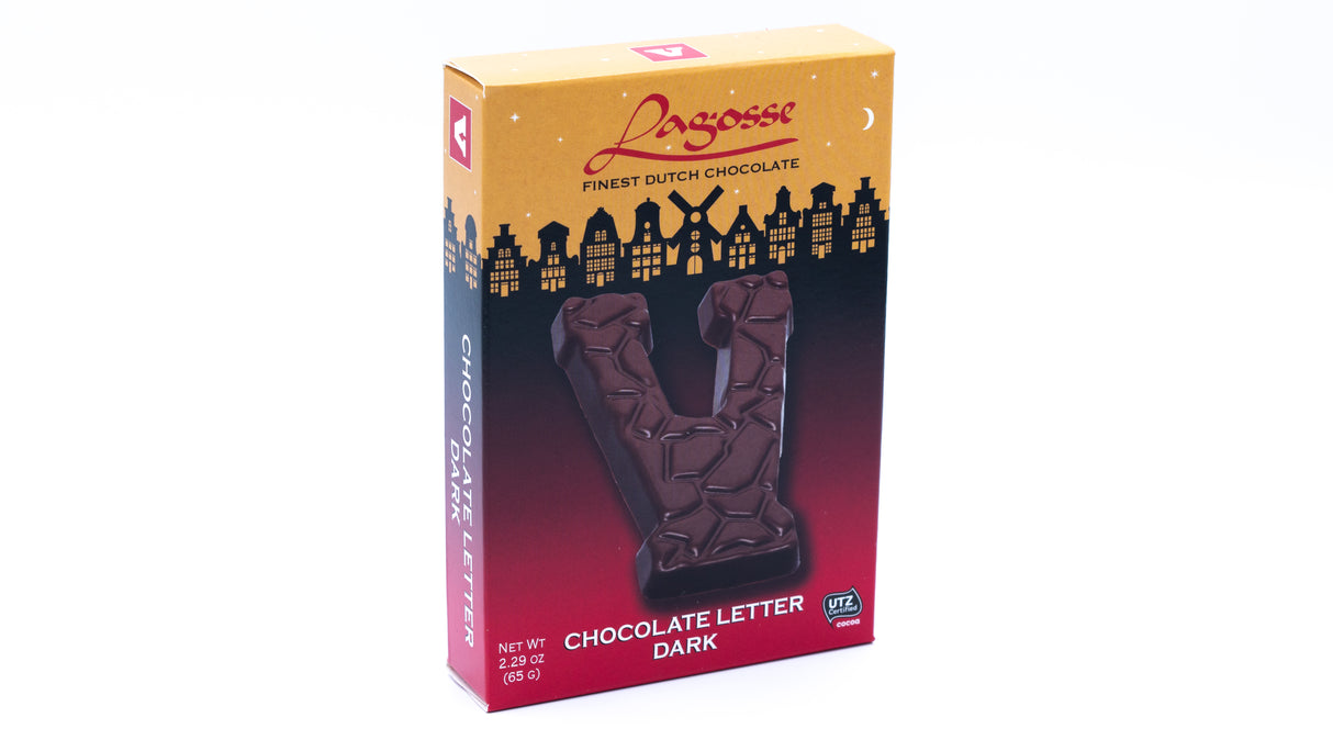 Lagosse Dark V Small Letter 2.3 Oz