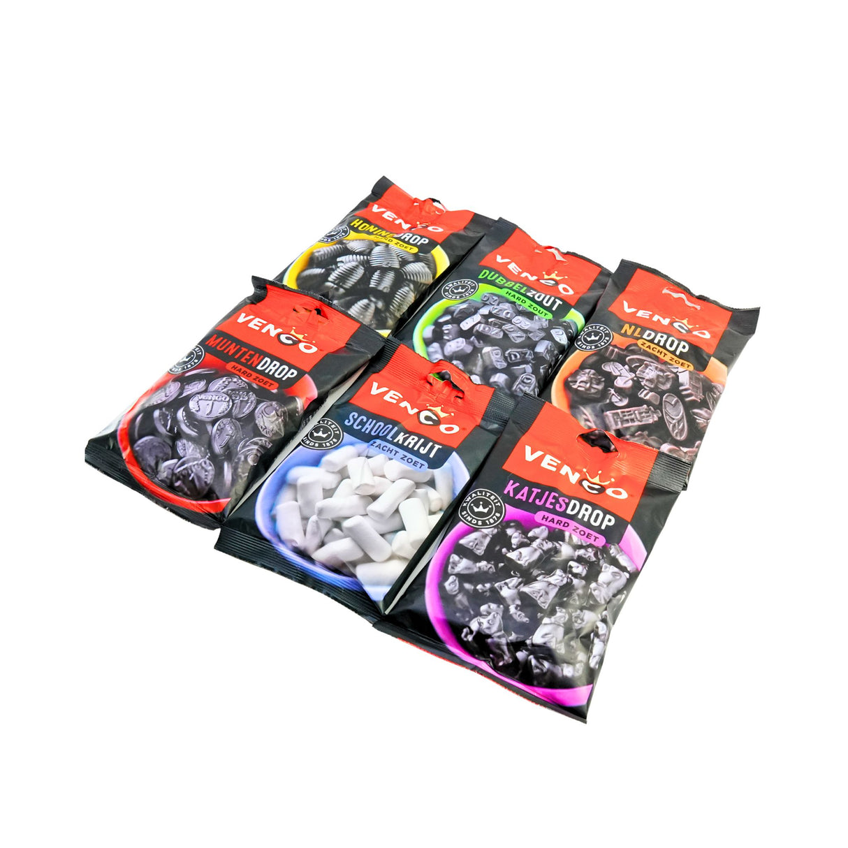 Venco Licorice Bundle Six 4.2 Ounce Bags