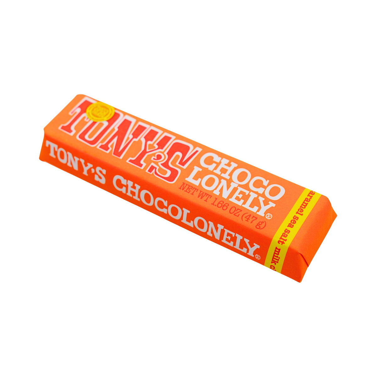Tonys  Chocolonely Milk Chocolate Seasalt Caramel Bar 1.66 oz