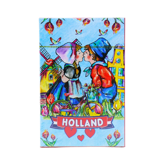 Dutch Kissing Couple Playing Cards