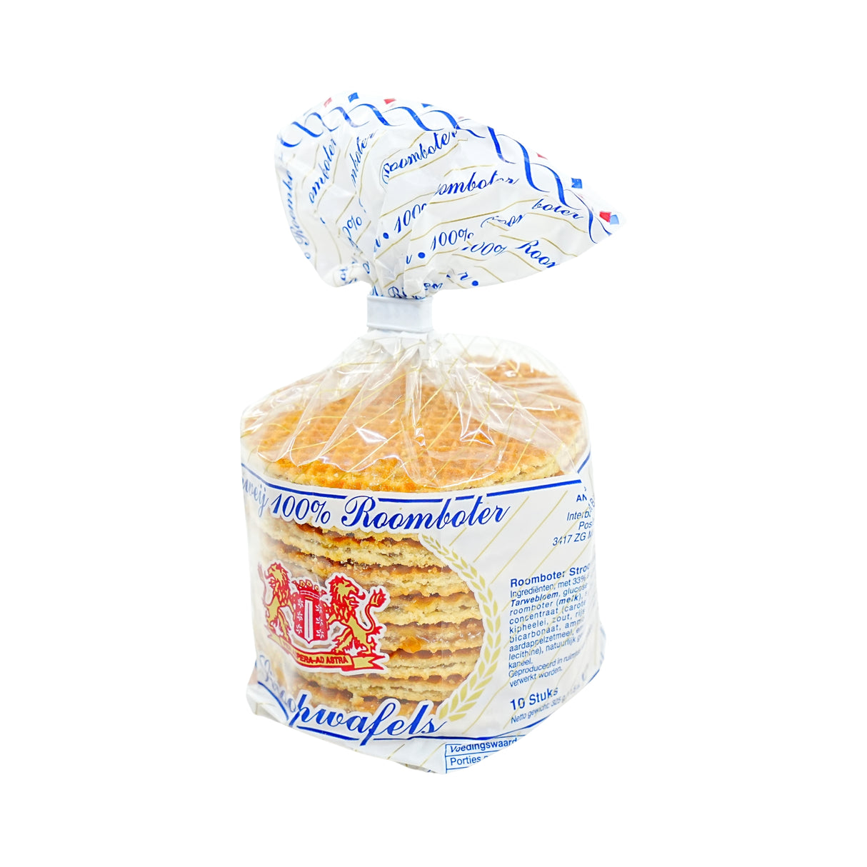 Verweij 100% Butter Stroopwafels 10 Ct