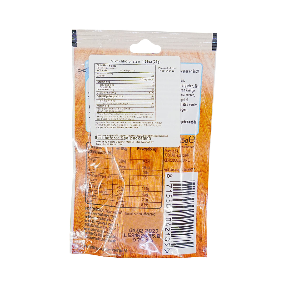 Silvo Stampot Hutspt Mix  .88 Oz