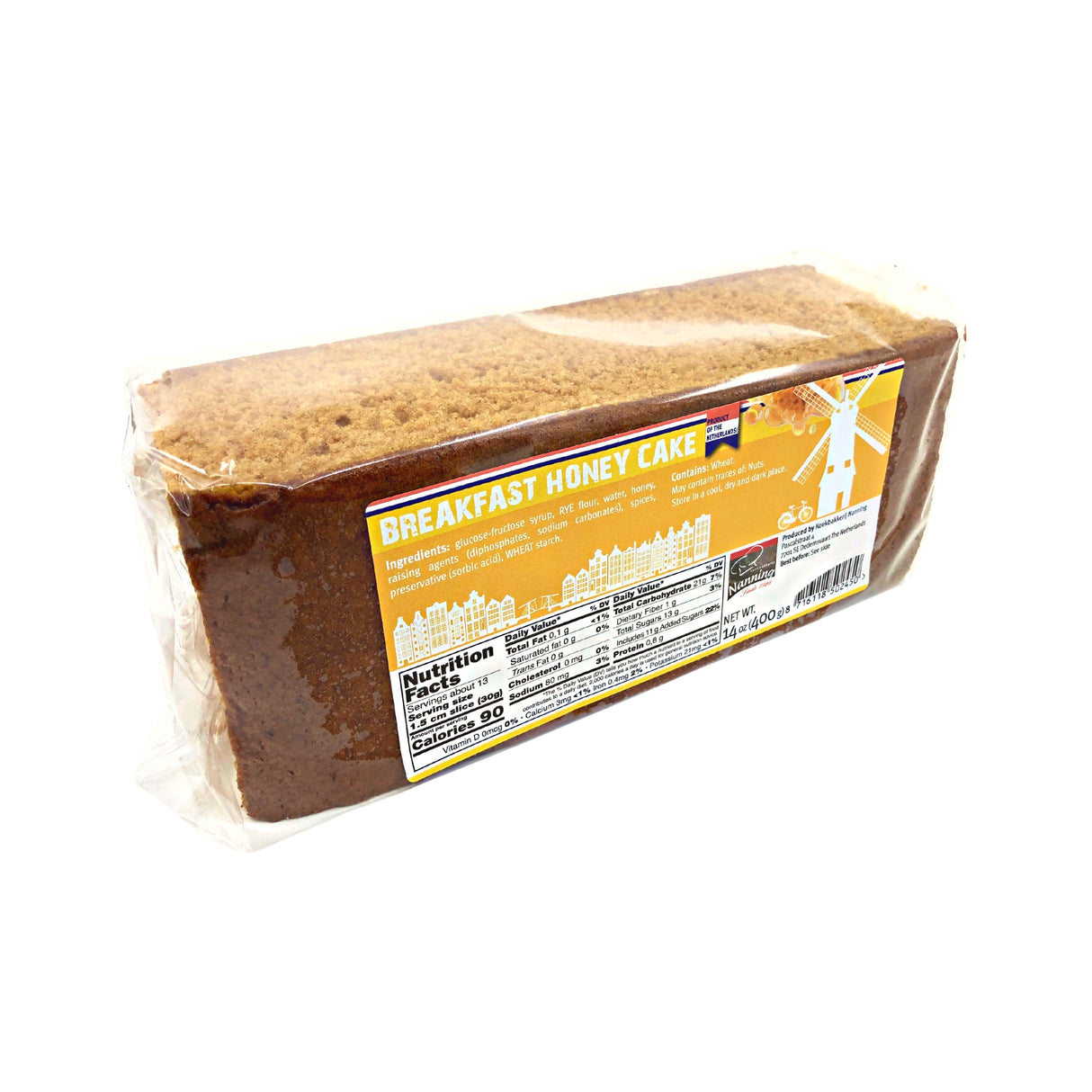 Nanning Plain Honey Cake 14 oz.