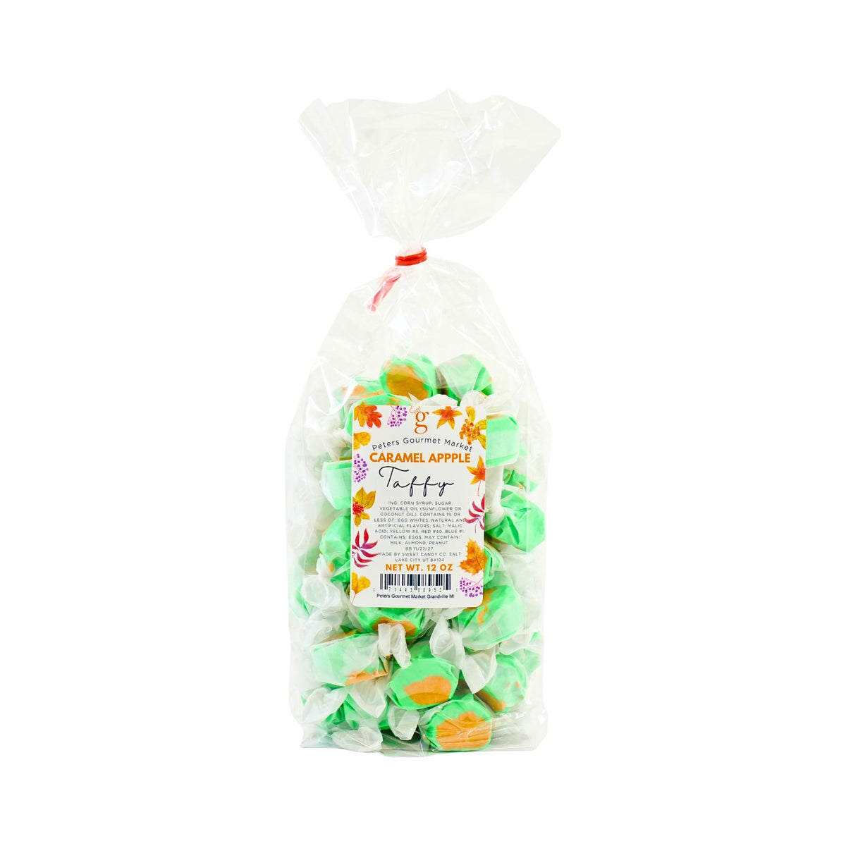 Peters Gourmet Market Taffy Town Caramel Apple Taffy 12oz Bag