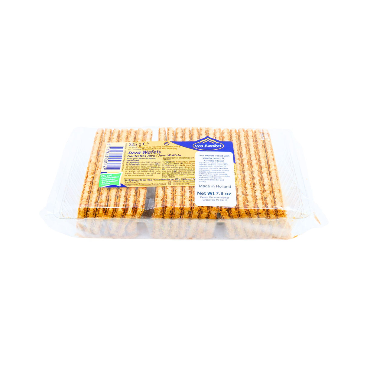 Vos Banket  Java Crispy Wafels  7.9  oz