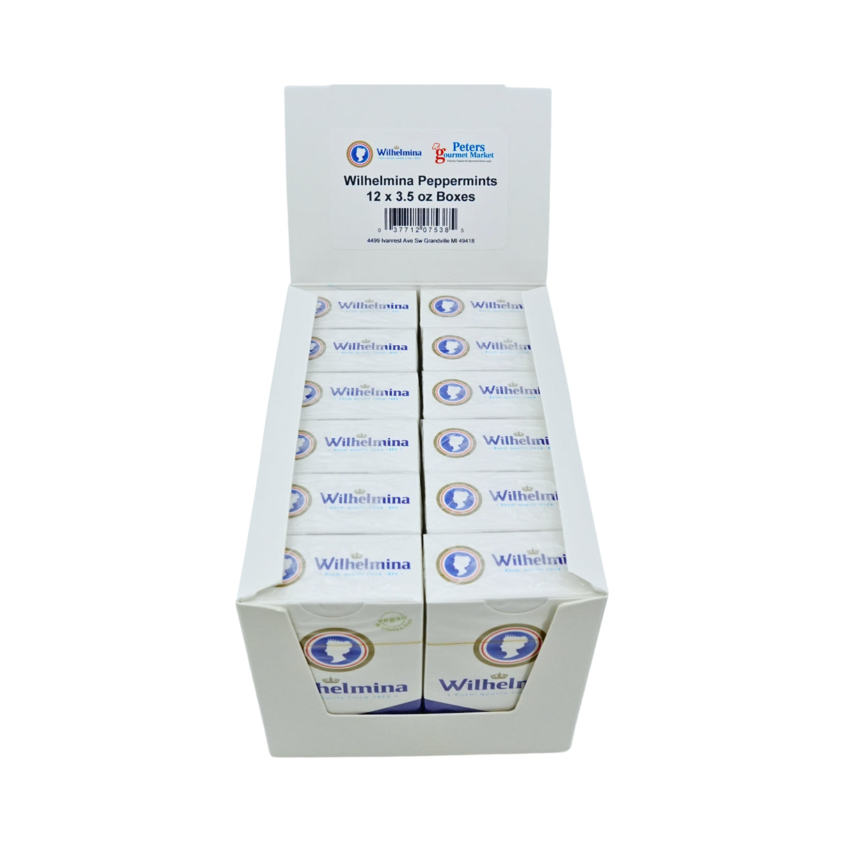Wilhelmina Peppermint Box  12 CT BOX