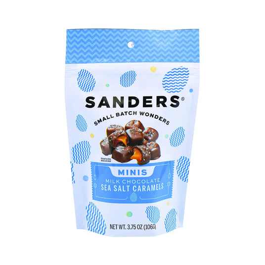 Sanders Milk Chocolate Sea Salt Caramel Minis 3.75oz