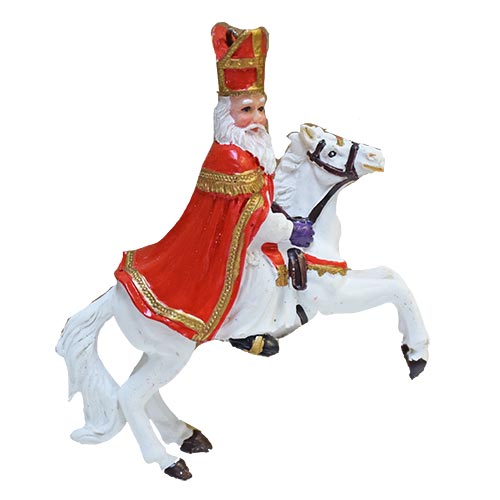 Sinterklaas on Horse Ornament