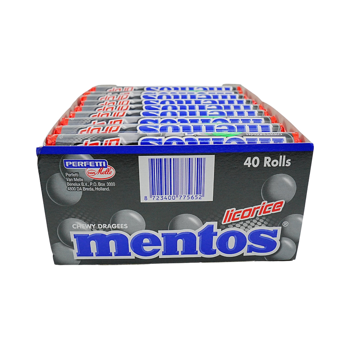 Mentos Licorice 40 ct Box