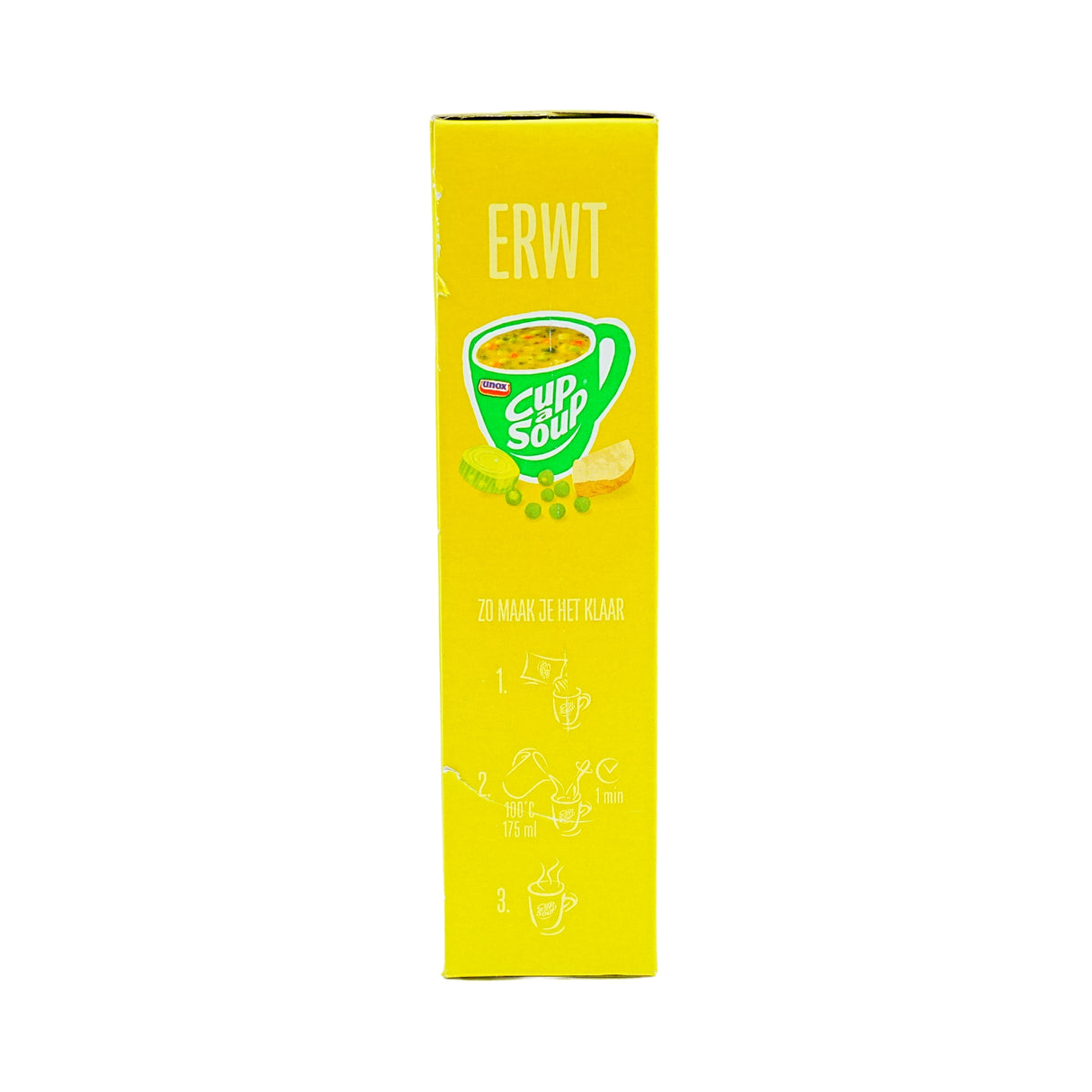 Unox Instant Pea Cup a Soup 3 packets