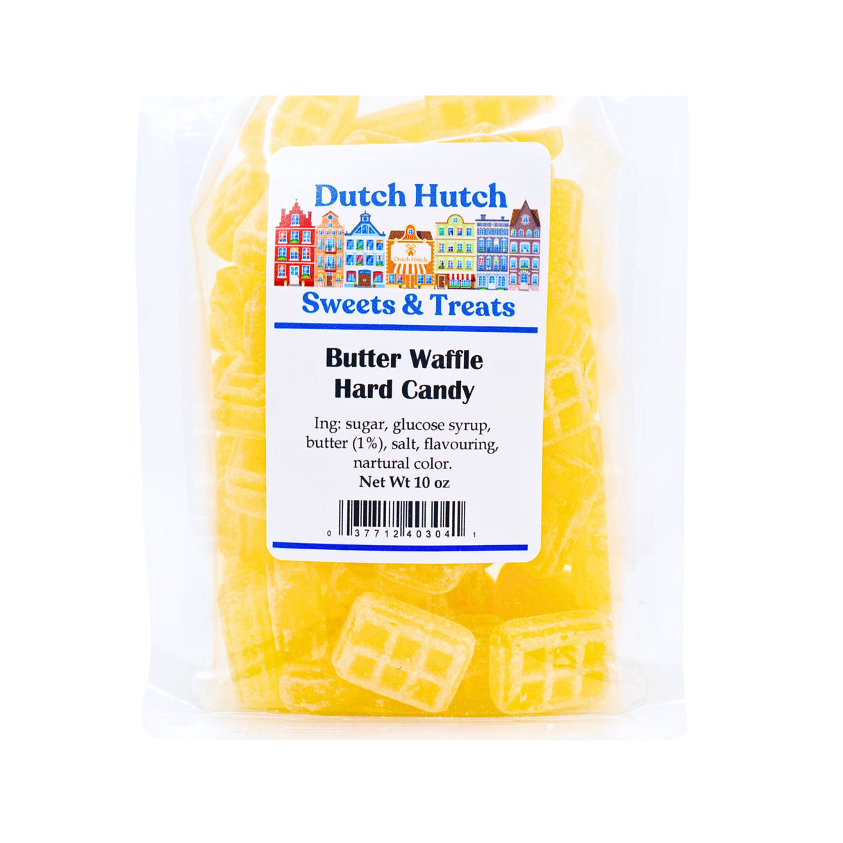 Dutch Hutch Butter Wafels hard candy 10 oz bag