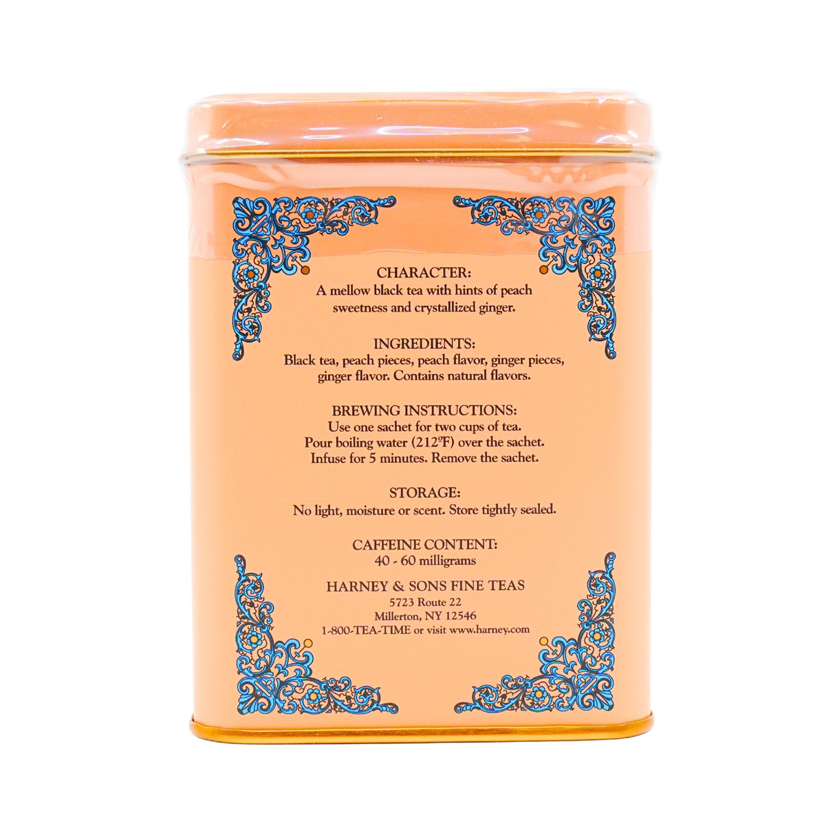 Harney & Sons Peaches & Ginger Tin