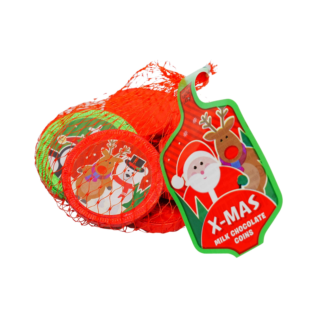 Fort Knox Christmas Coins Mesh Bag 1.5 Oz