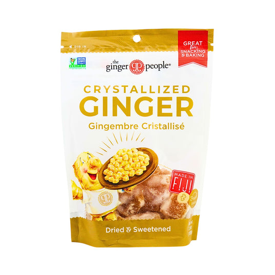 Ginger People Crystallized Ginger Chips  3.5 oz