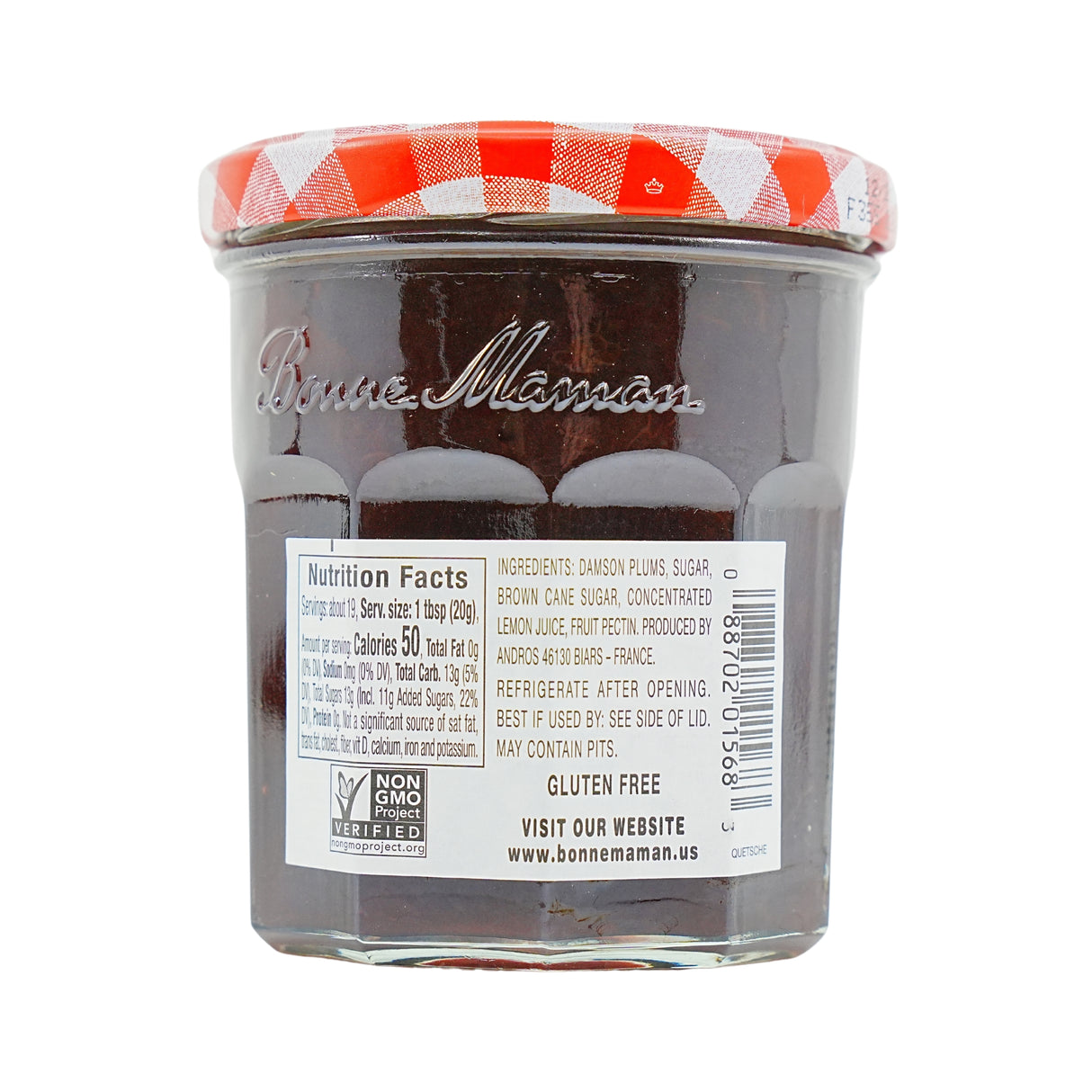 Bonne Maman Damson Plum Preserve 13 oz