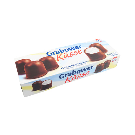 Grabower Topkuss Chocolate Marshmallows Kisses 10.6oz box