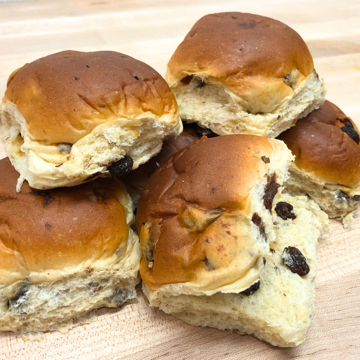 Steenstras  Raisin Buns 6 ct
