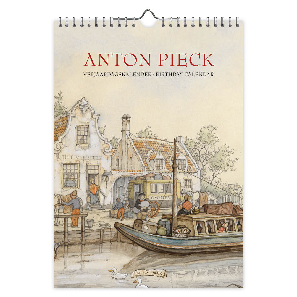 Anton Pieck Het Veerhuis Birthday Calender