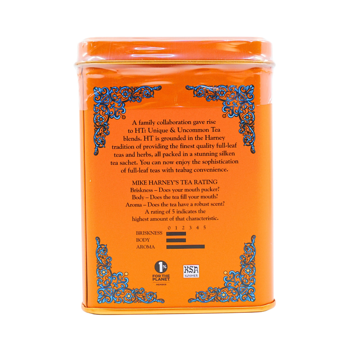 Harney & Sons Hot Cinnamon Sunset Tea 20 Ct Tin