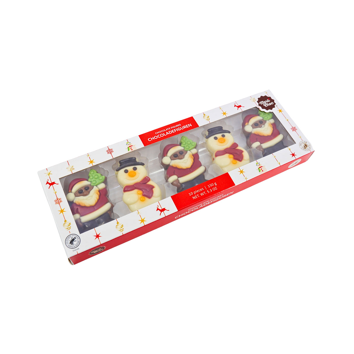 Martinez Milk Chocolate Christmas Figures  5.2 Oz box