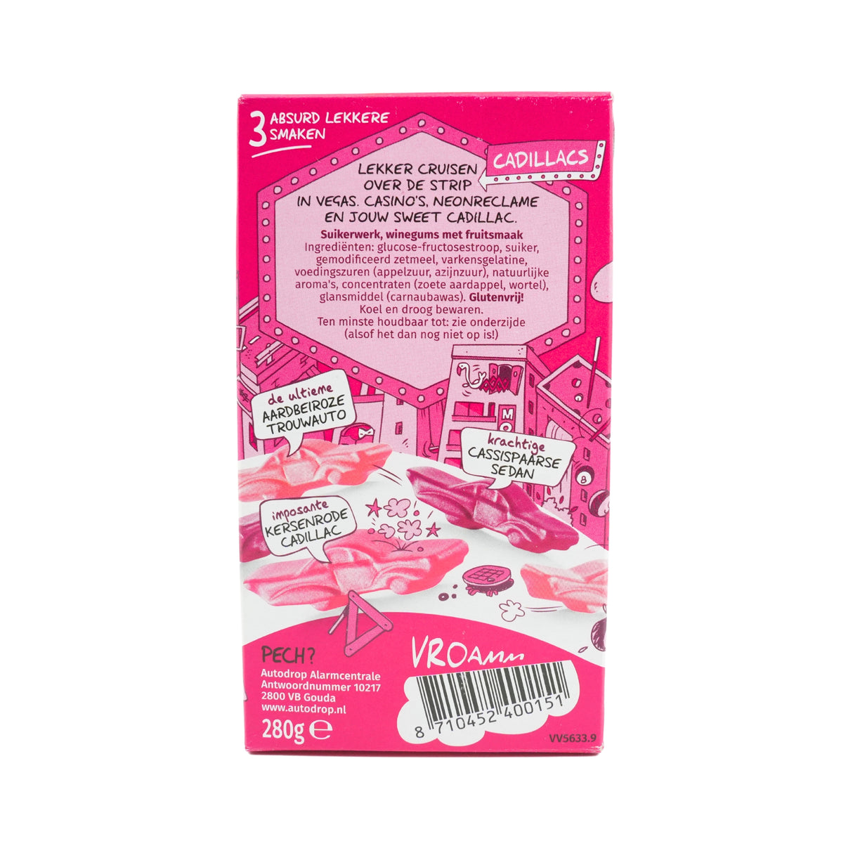 Autodrop Pink Cadillacs Gummys 9.8 oz