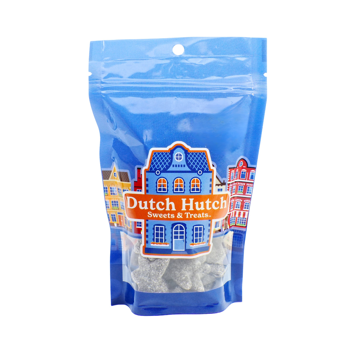 Dutch Hutch Super Salty Starfish Licorice 8oz bag