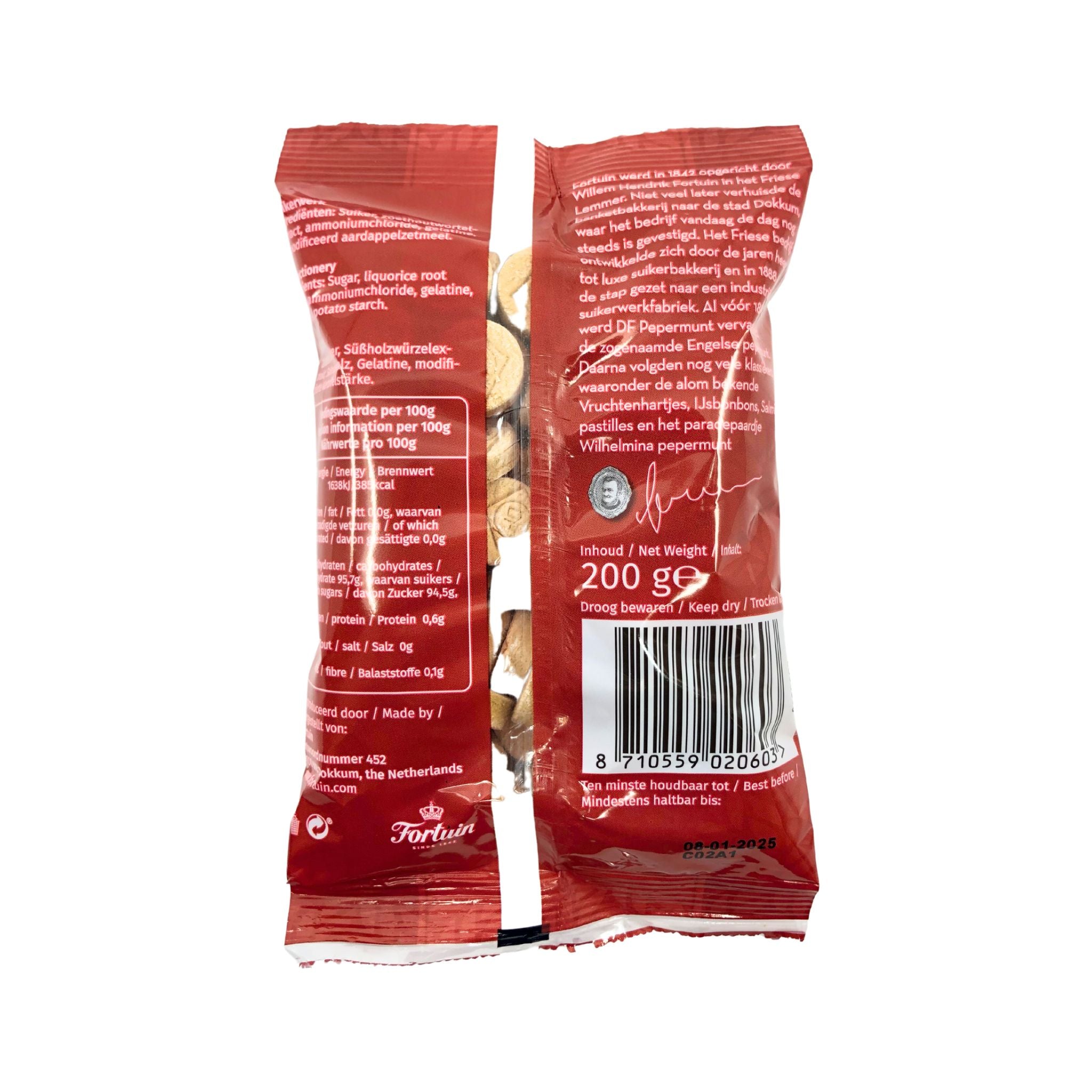 DF Salmiak Snoepjes Salmiak Lozenges 7 oz bag – Peters Gourmet Market