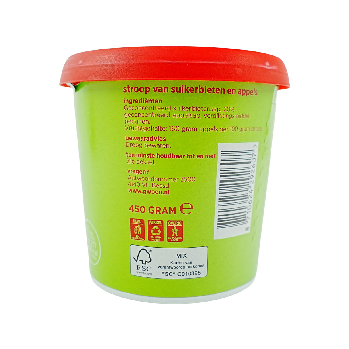 Gwoon Rinse Appelstroop 15.8 Ounce Tub
