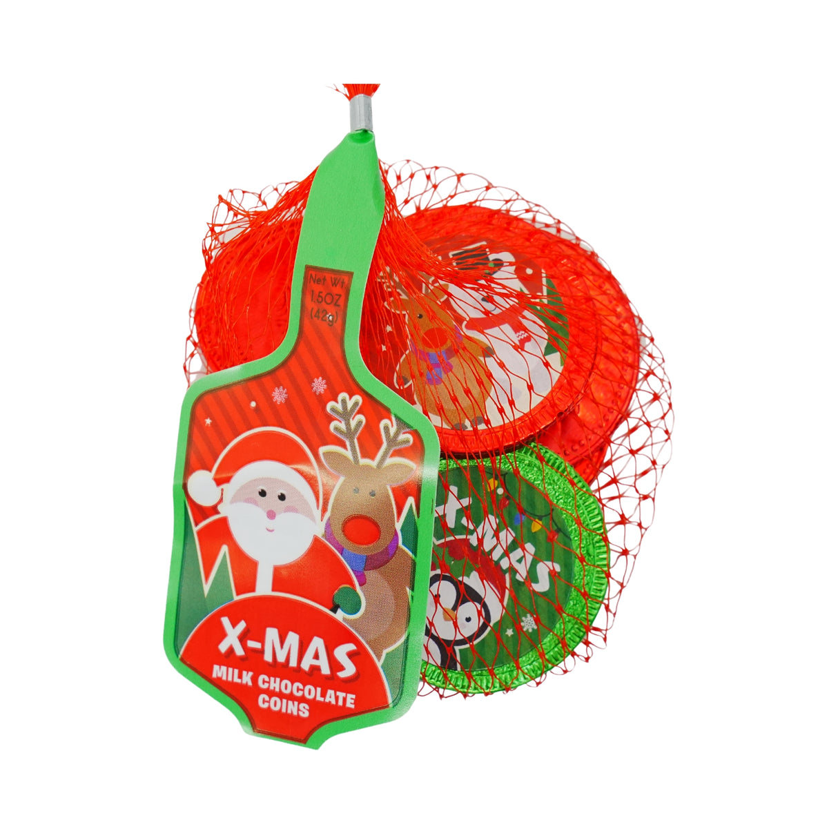 Fort Knox Christmas Coins Mesh Bag 1.5 Oz