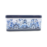 Delft Blue Speculaas Tin with DeRuijter Speculaas Cookies