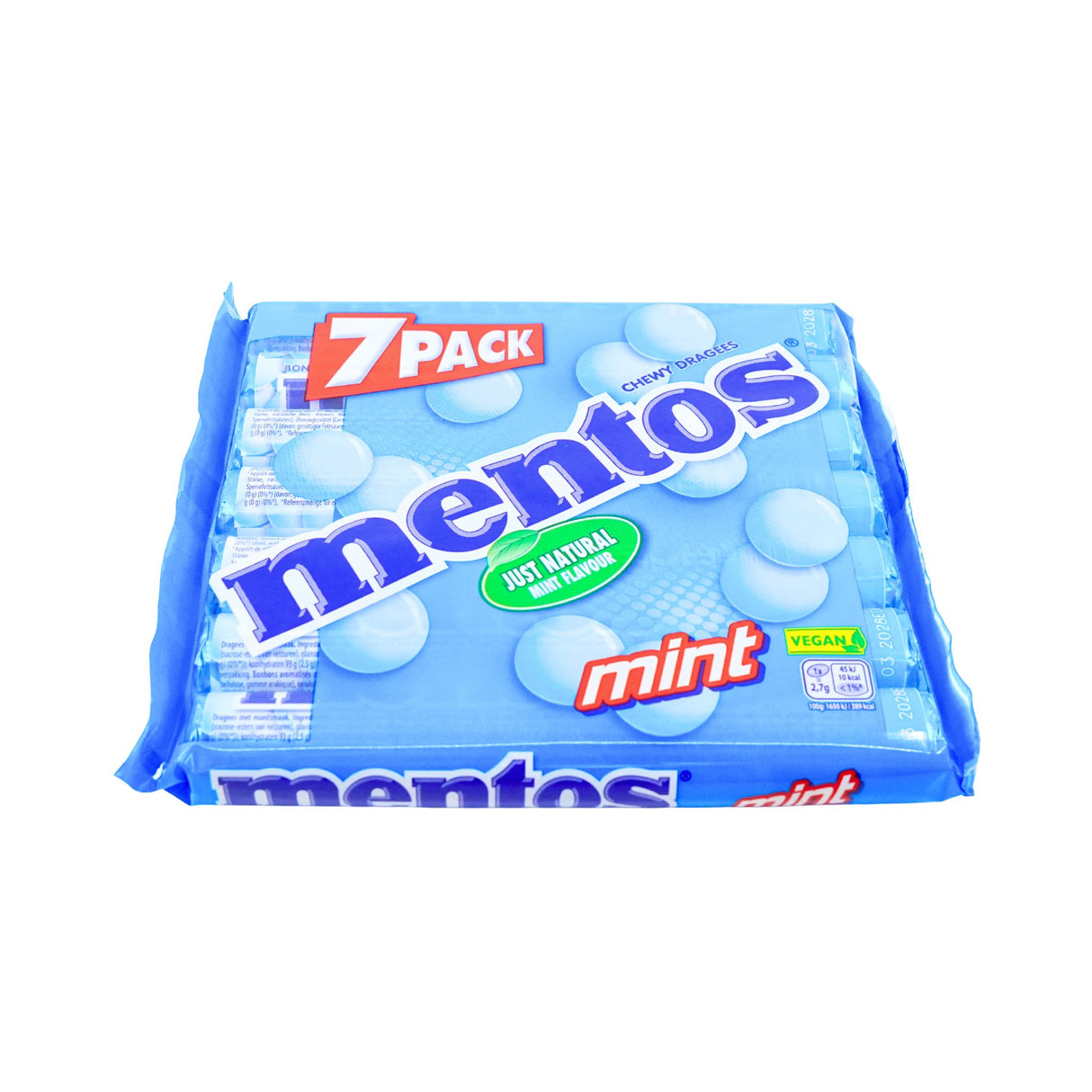 Mentos Peppermint 7 roll pack