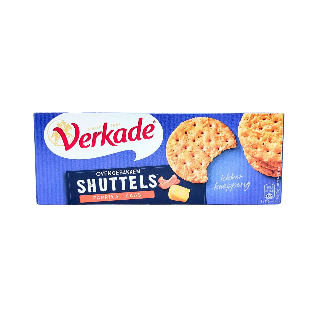 Verkade Shuttels Cheese & Paprika Crackers 5.2  oz