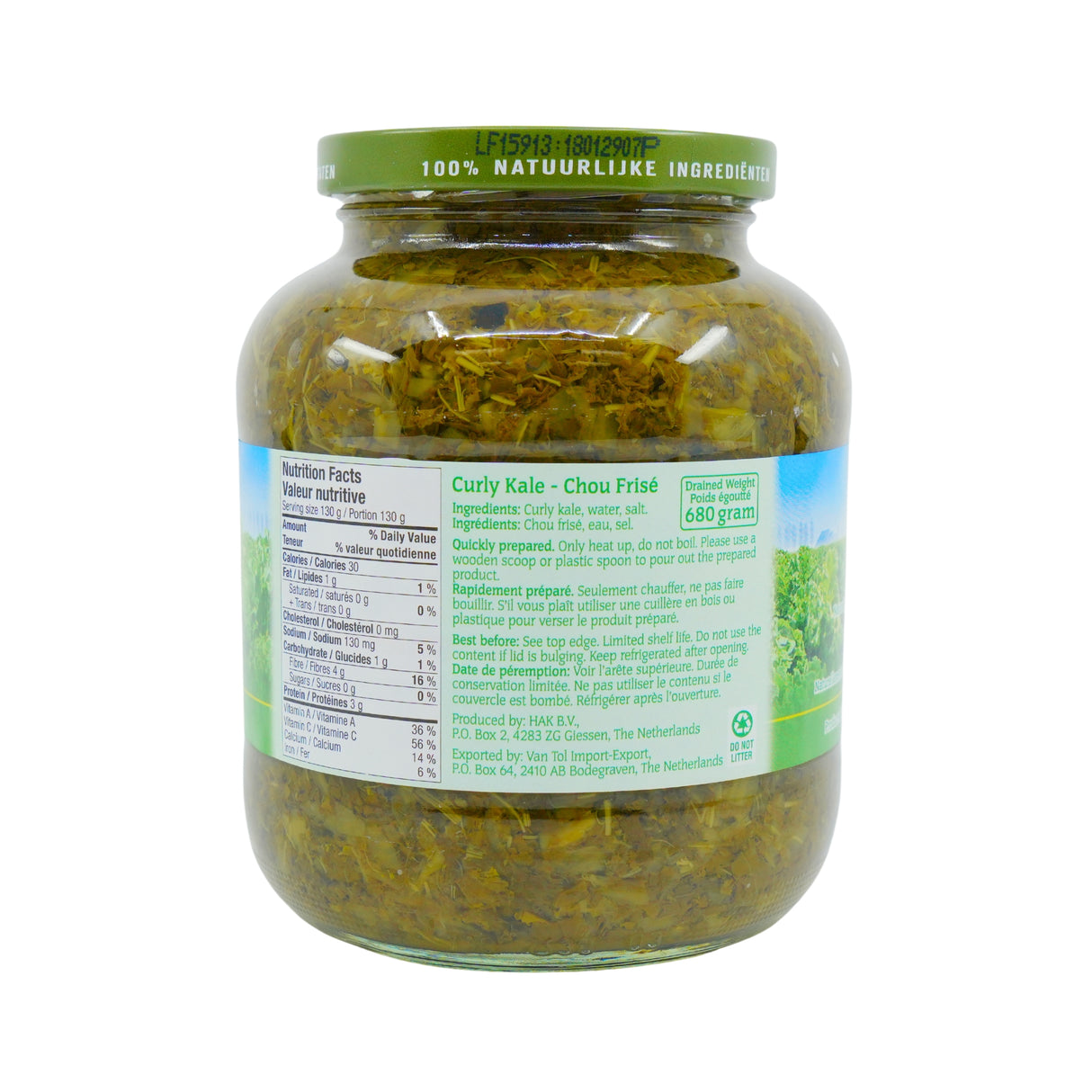 Hak Green Kale Boerenkool 23.9 Oz